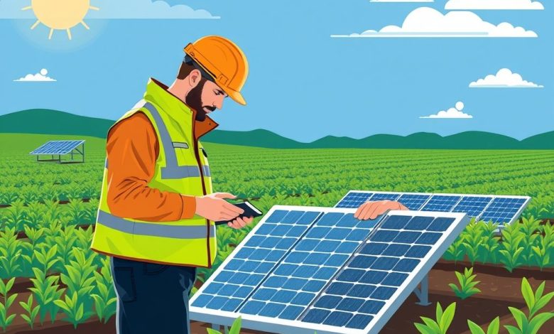 Field Service Management for Solar Farm Field Crews - Field Service Management