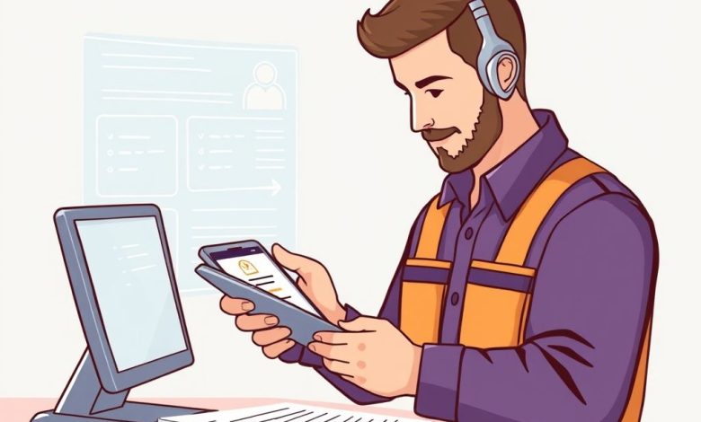 Field Service Management with OCR for Work Orders - Field Service Management