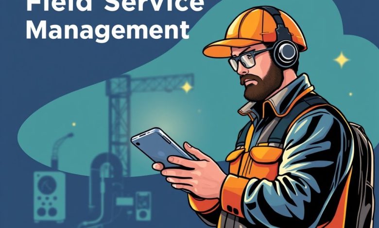 Field Service Management with Realtime Technician Tagging - Field Service Management