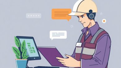 Field Service Management with Secure Messaging per Job - Field Service Management